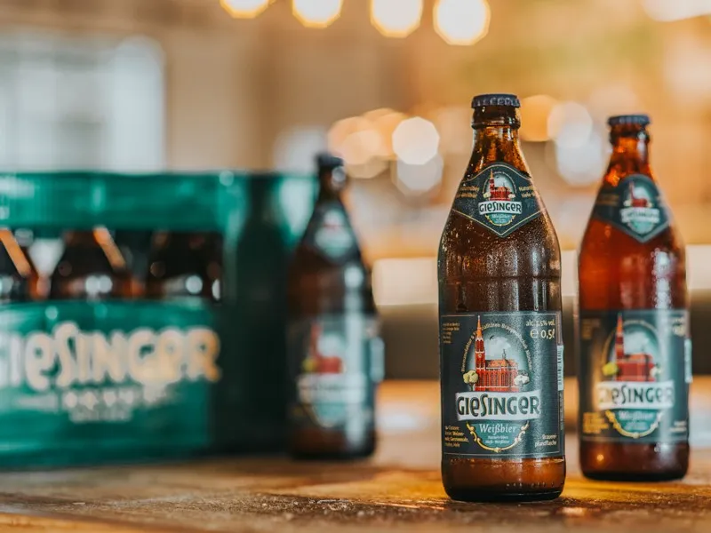 Giesinger Bräu Weißbier Kiste naturtrüb