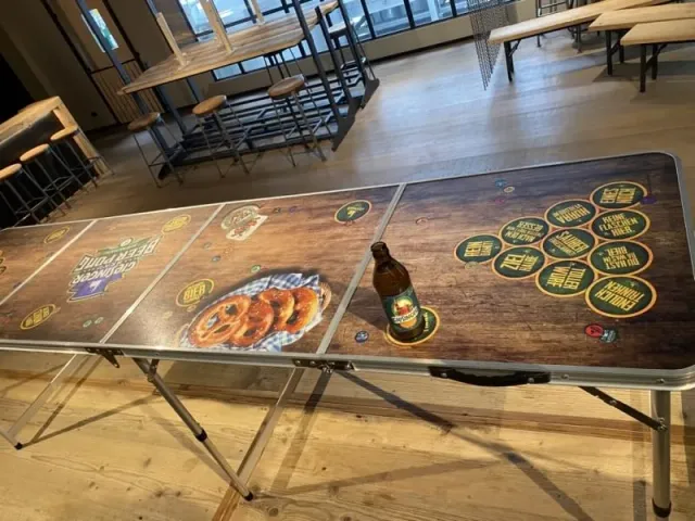 Giesinger Bräu Beerpongtisch für Bierpong