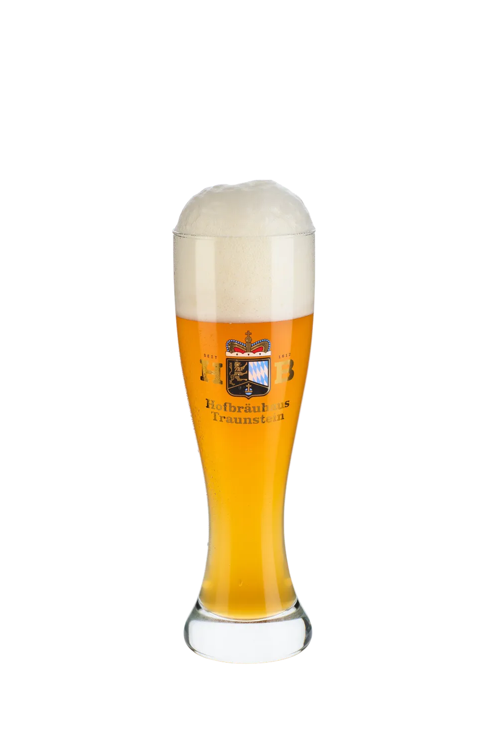 Hofbräuhaus Traunstein Weißbierglas