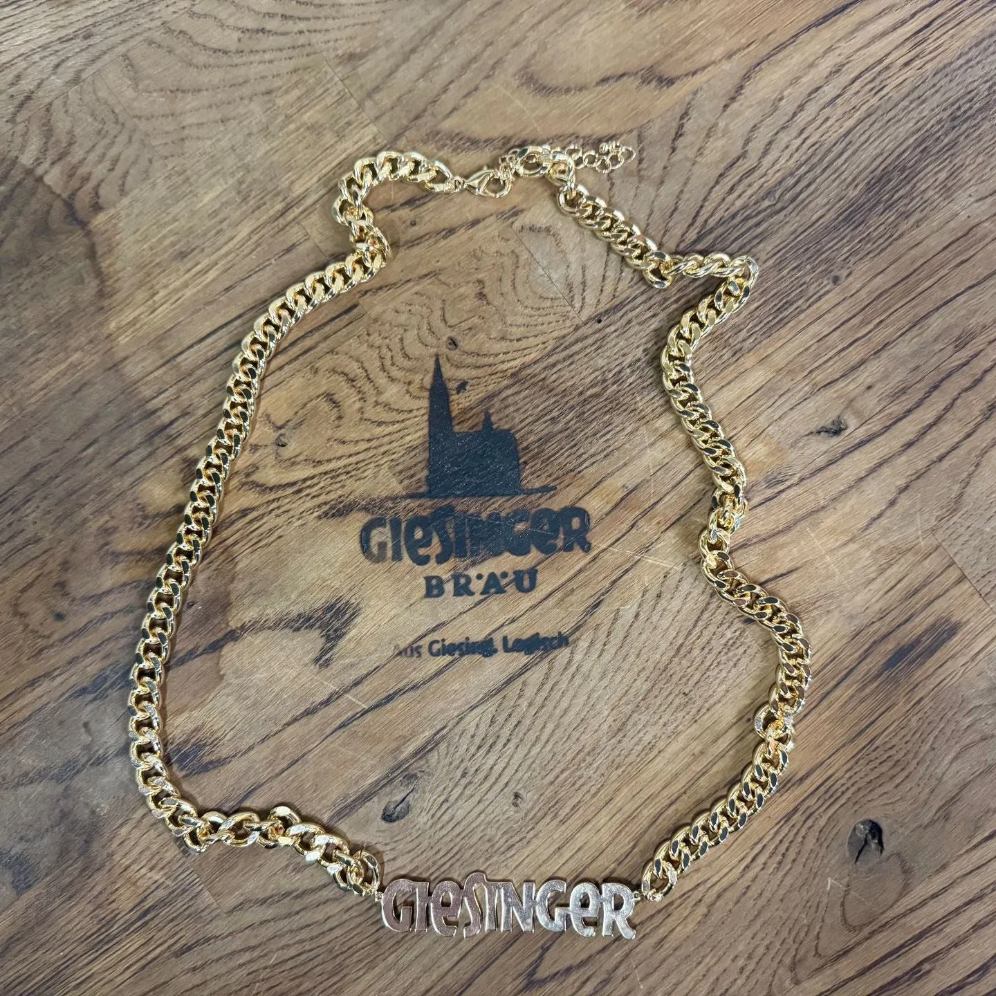 Giesinger Bräu Goldkette Bierkette Schmuck