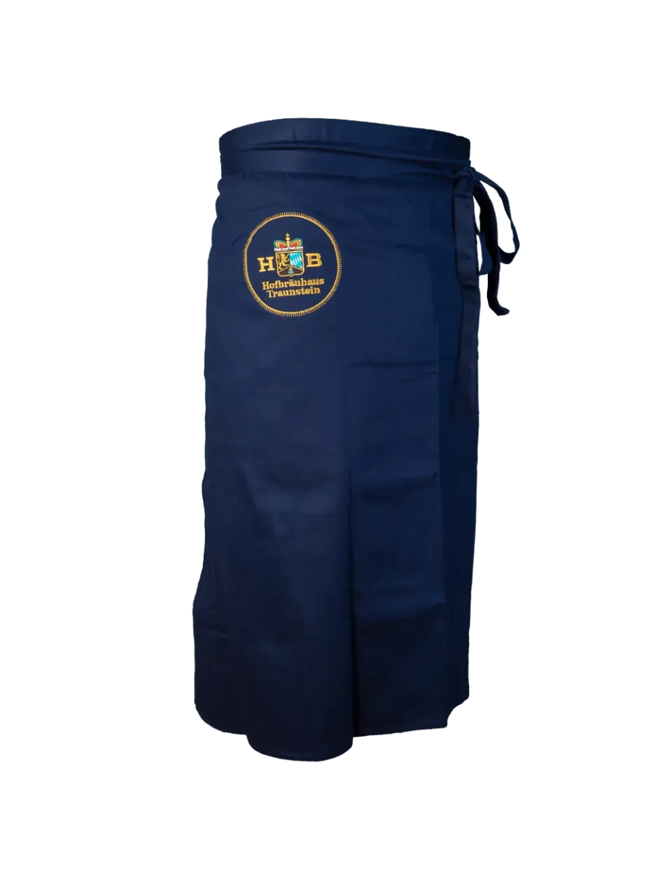Hofbräuhaus Traunstein Bistroschürze Blau Baumwolle