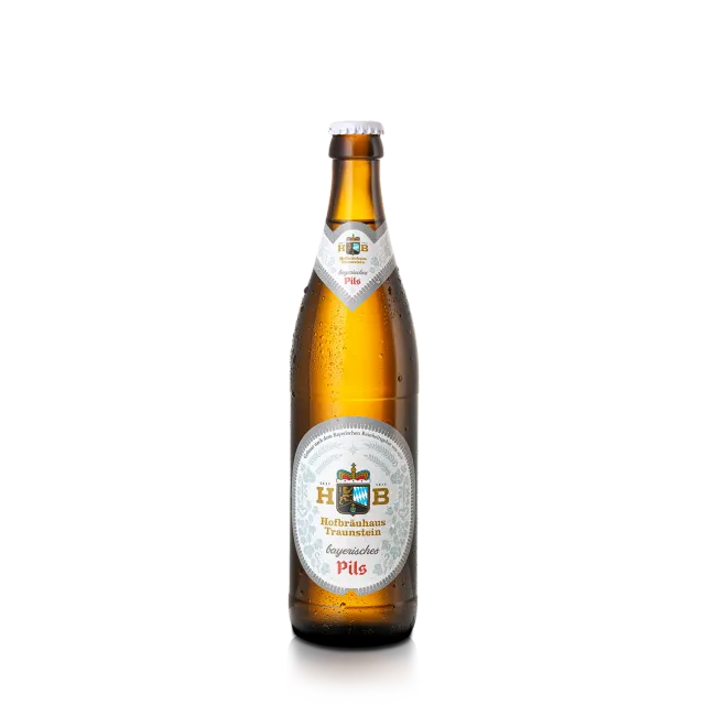Hofbräuhaus Traunstein Bayerisches Pils Bier 0,50 L 6er-Träger Aromahopfen