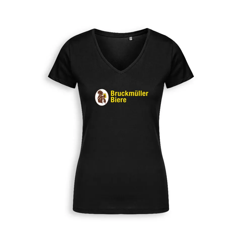 Bruckmüller T-Shirt Damen mit V-Ausschnitt