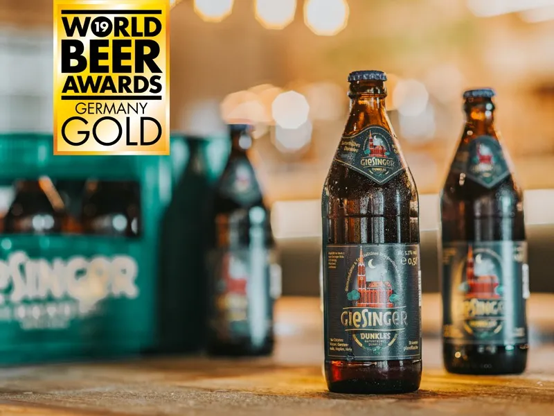 Giesinger Bräu Dunkel Kiste kastanienbraun