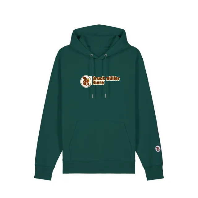 Bruckmüller Hoodie mit Patch Bio-Baumwolle