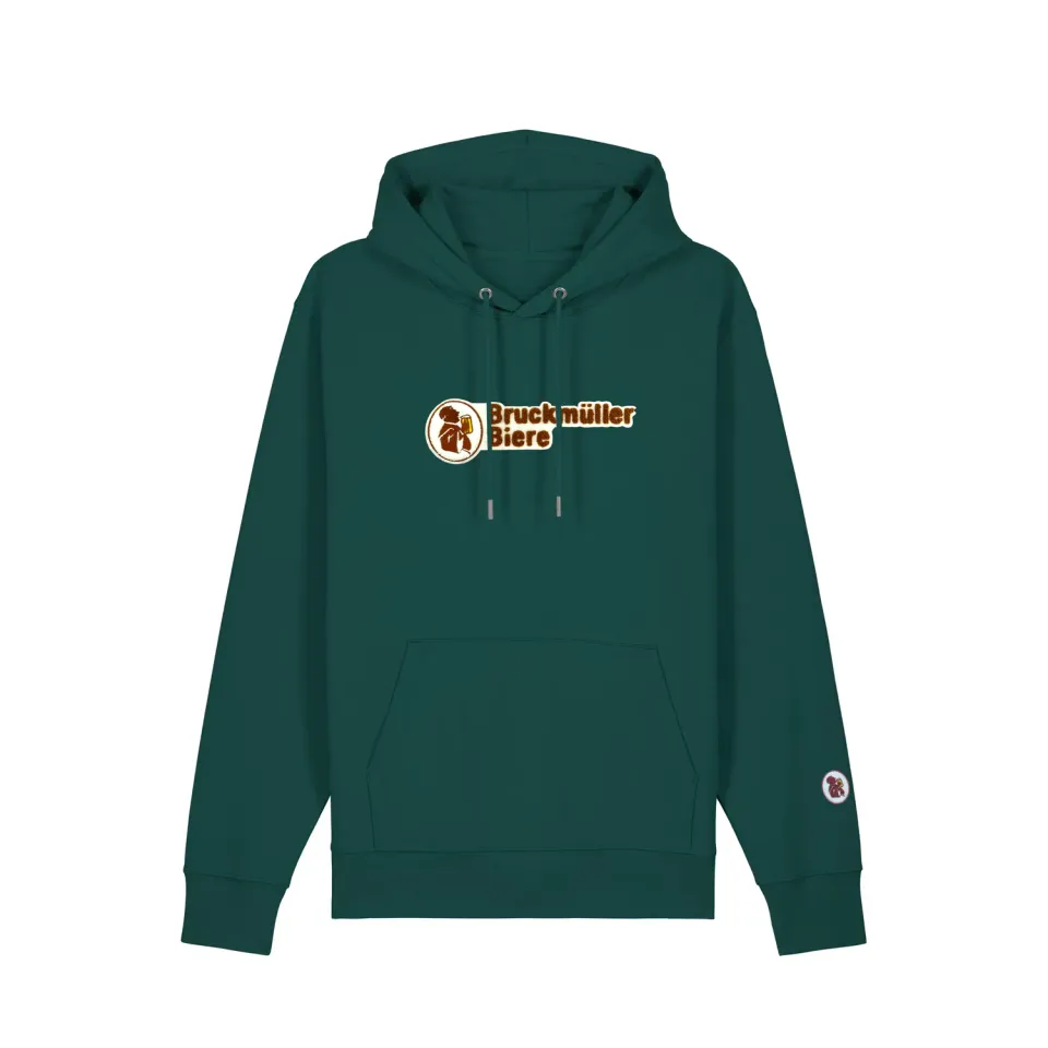 Bruckmüller Hoodie mit Patch Bio-Baumwolle