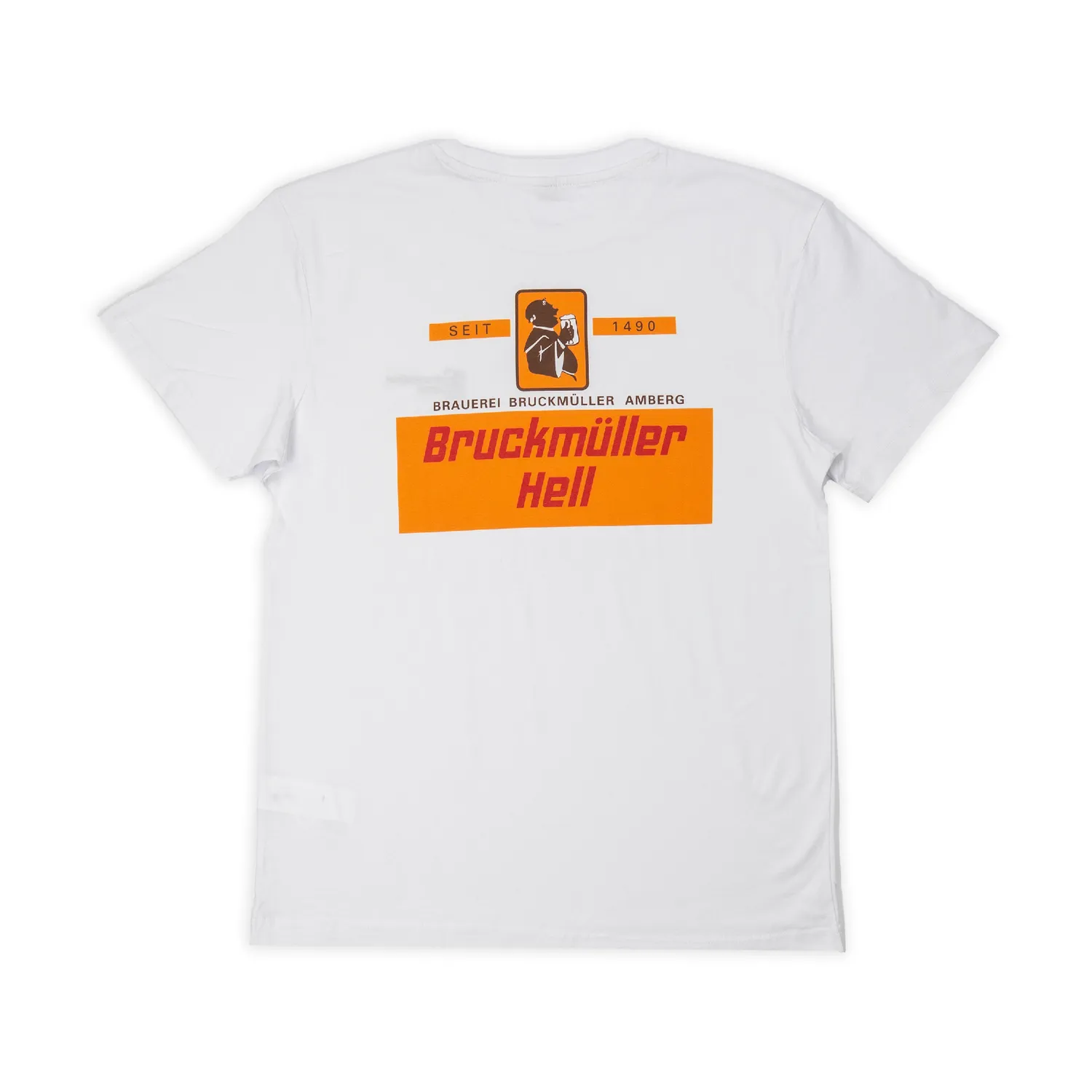Bruckmüller T-Shirt Retro Design aus Bio-Baumwolle