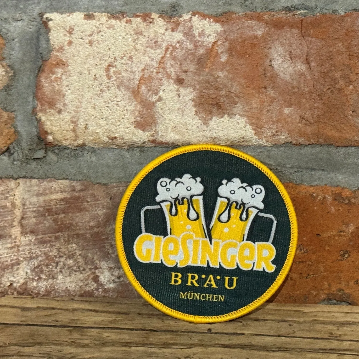 Giesinger Bräu Patch mich Aufnäher und Patches