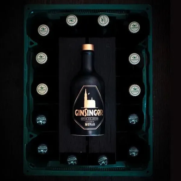 Ginsinger Gin Set mit 6 Lemondrop und Krug