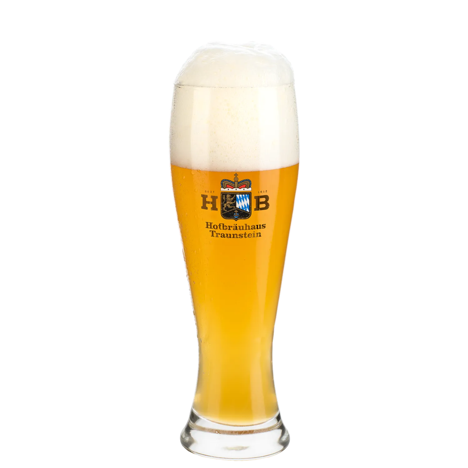 Hofbräuhaus Traunstein Weißbierglas