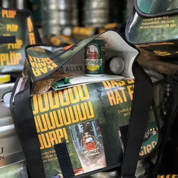 Giesinger Bräu Planentasche Umhängetasche Unikat