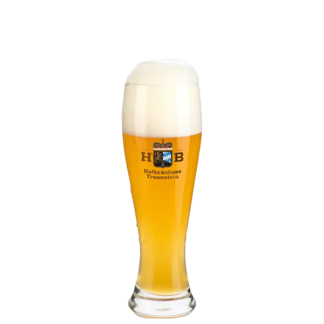 Hofbräuhaus Traunstein Weißbierglas