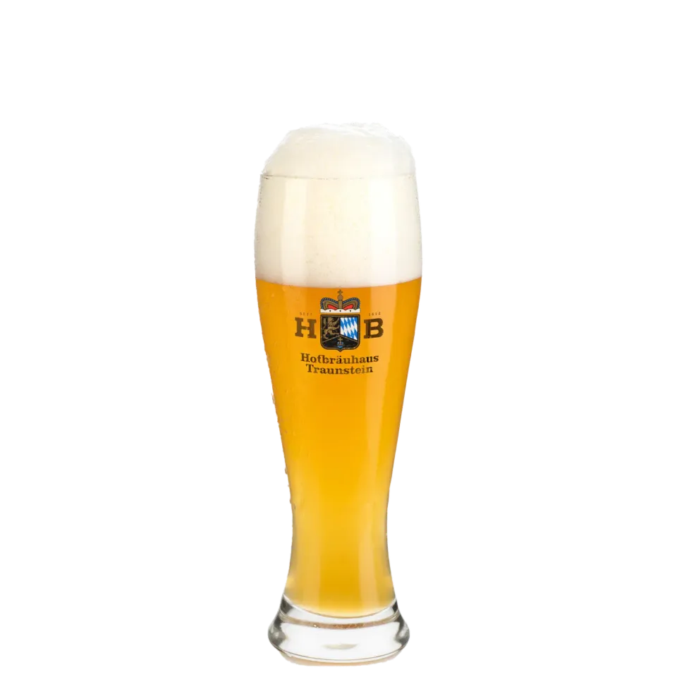 Hofbräuhaus Traunstein Weißbierglas