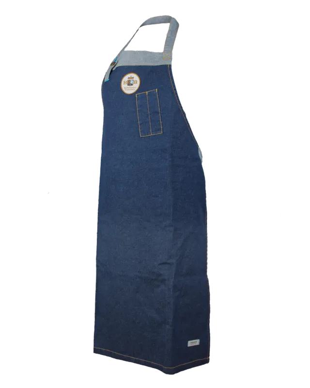 Hofbräuhaus Traunstein Maloja Jeansschürze Baumwolle Hofei-Patch