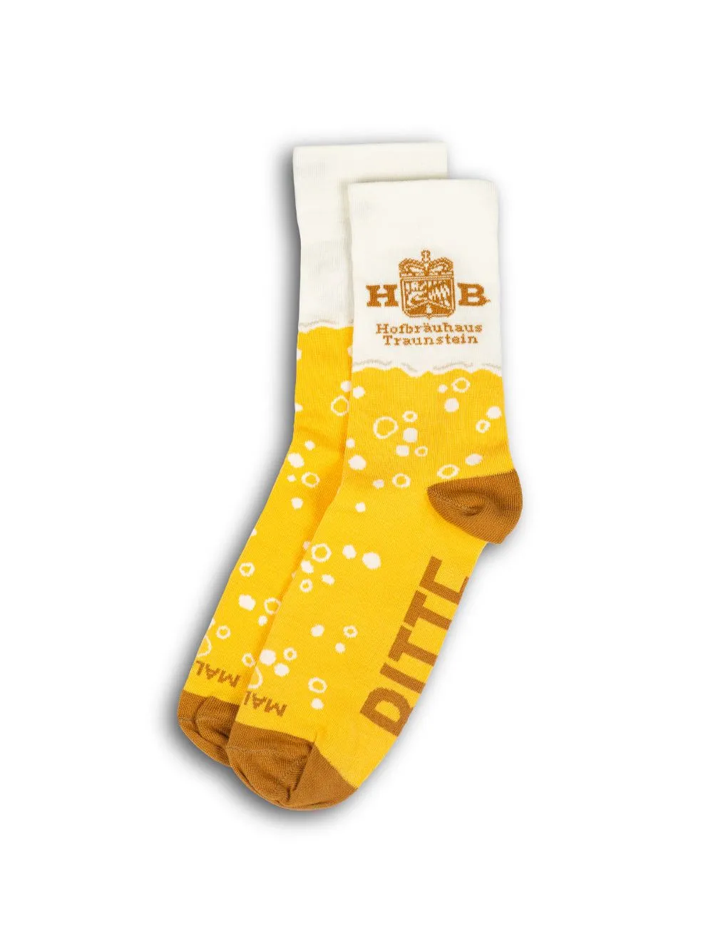 Hofbräuhaus Traunstein Maloja Socken Bitte Bier Baumwolle