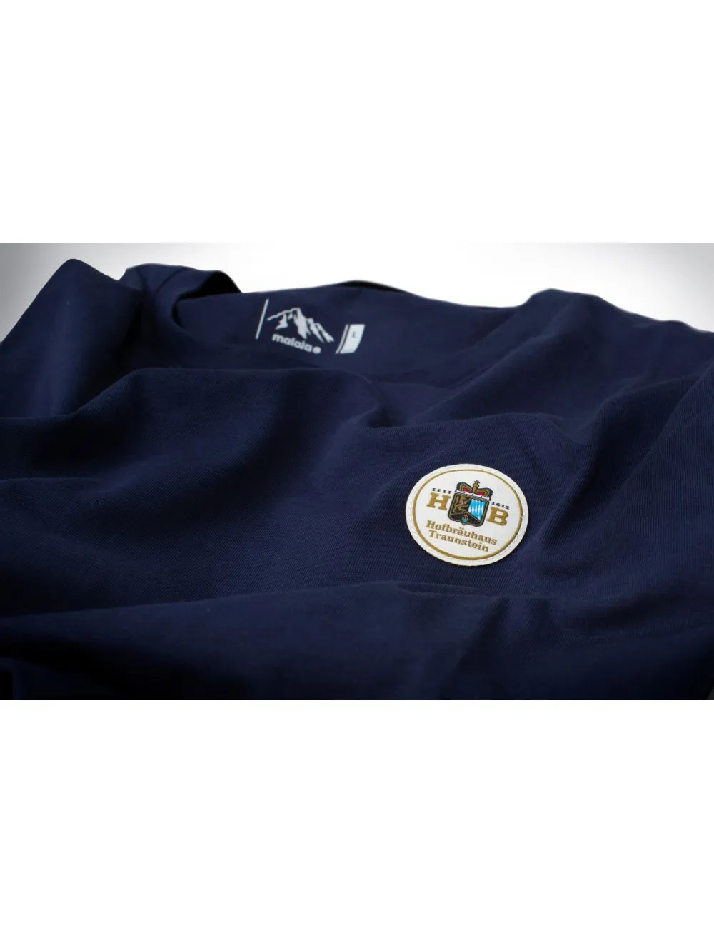 Hofbräuhaus Traunstein Maloja T-Shirt Logopatch T-Shirt Bio-Baumwolle