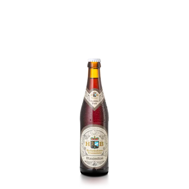 Hofbräuhaus Traunstein Maximilian dunkler Bock 0,33 l 6er-Träger