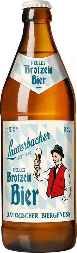 Lauterbacher Brotzeit Bier Helles 5,1%