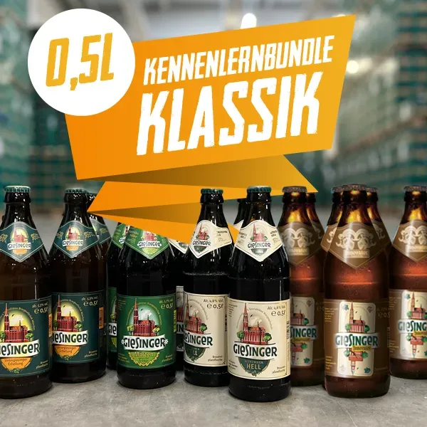 Giesinger Bräu Kennenlernbundle Klassik Bier 18 x 0,5l