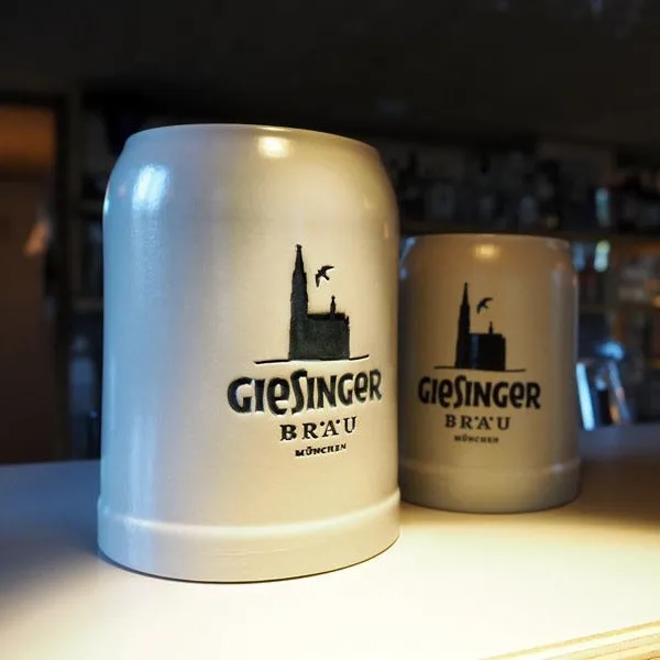 Giesinger Bräu Steinkrug hell Bierkrug