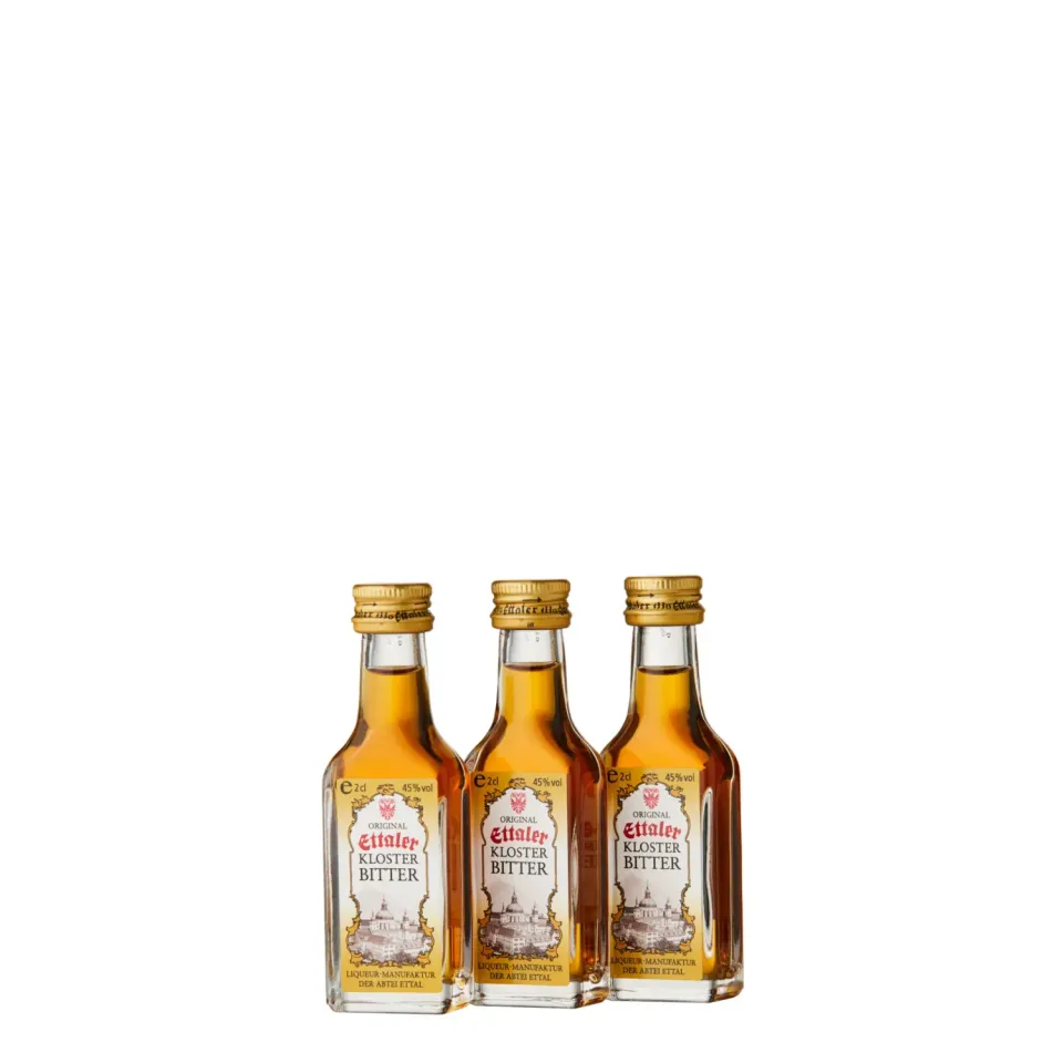 Ettaler Bitter Sortiment 3 x 0,02 l Kräuterbitter