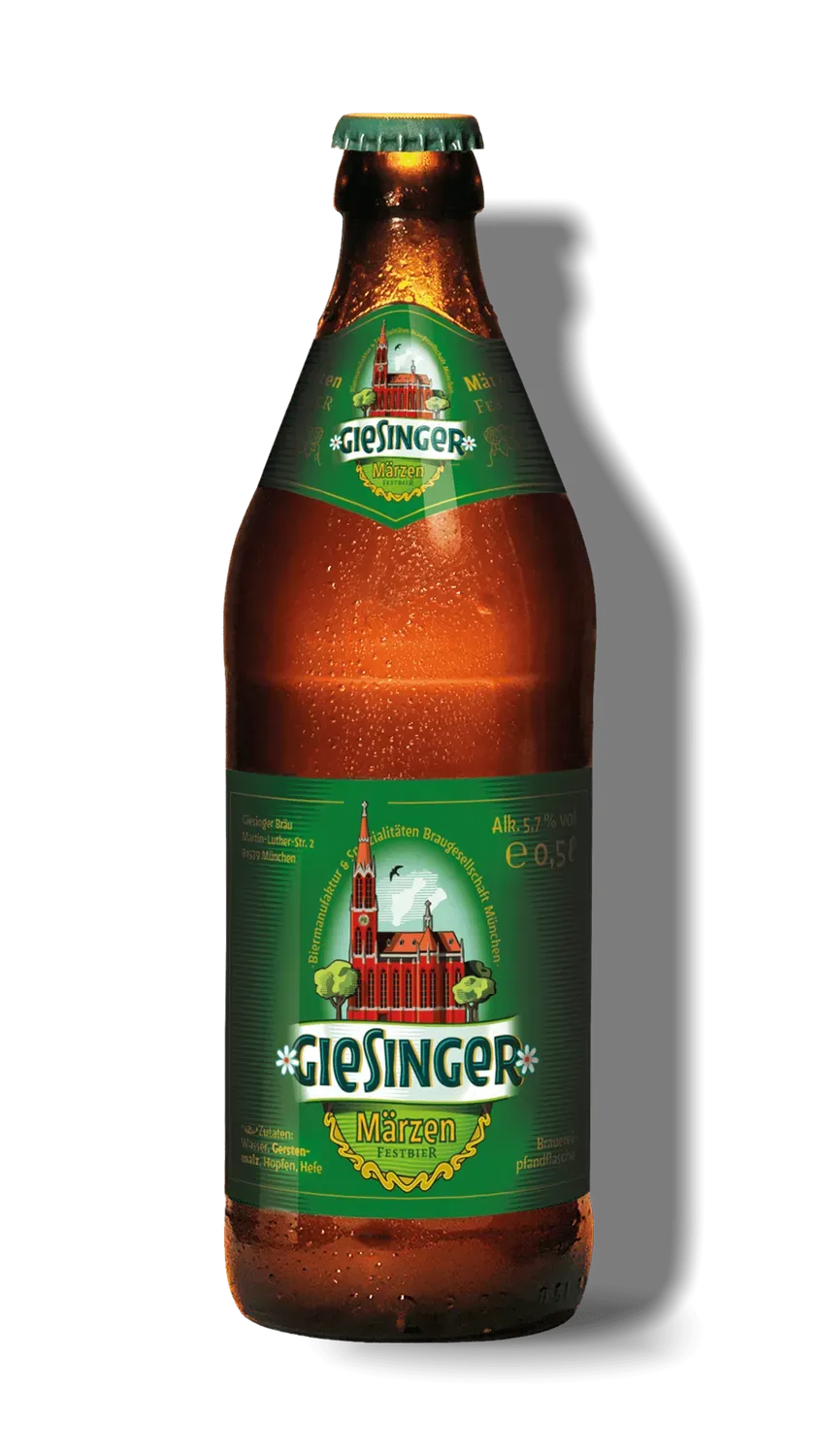 Giesinger Märzen Bier vollmundig