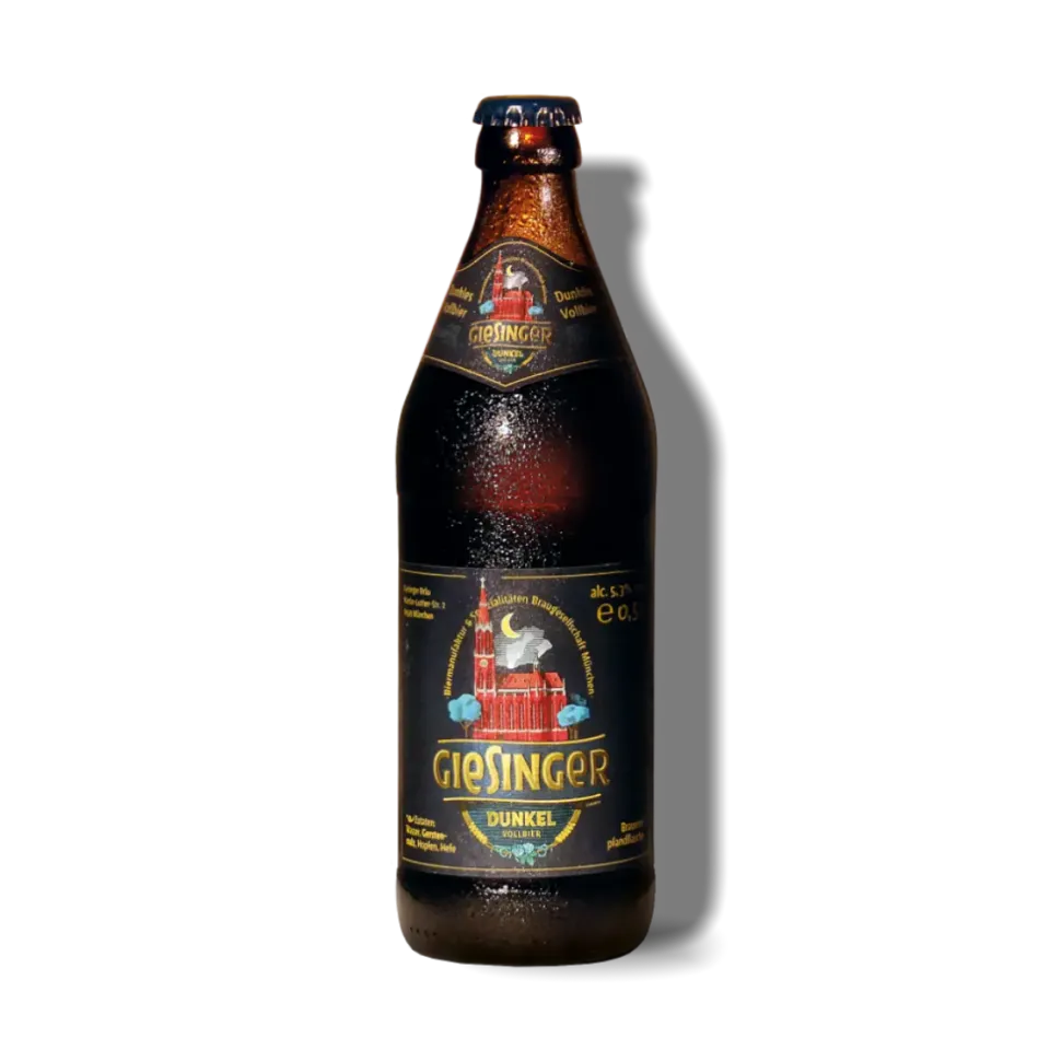 Giesinger Bräu Dunkel Kiste kastanienbraun