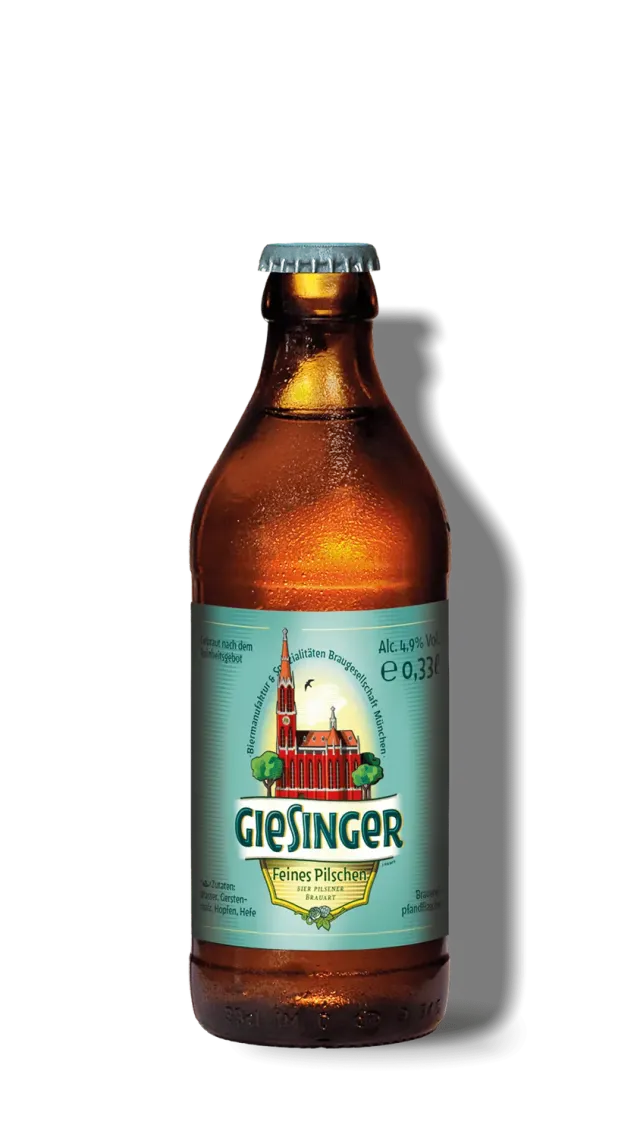Giesinger Bräu Feines Pilschen Pils naturtrüb