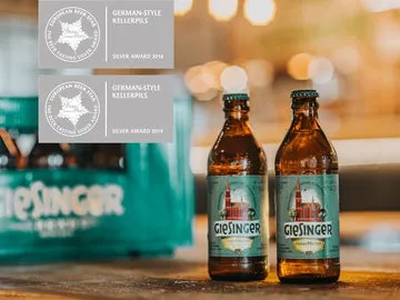 Giesinger Bräu Feines Pilschen Pils naturtrüb