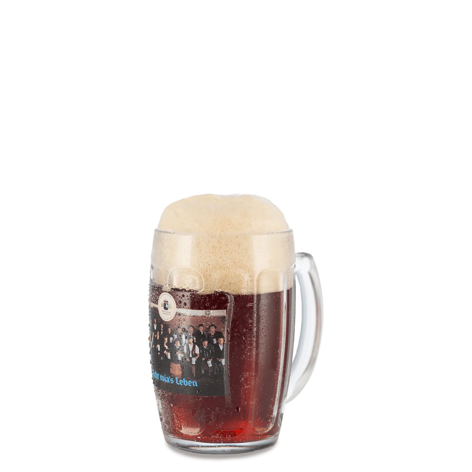Hofbräuhaus Traunstein Glaskrug Dunkel 0,50 l