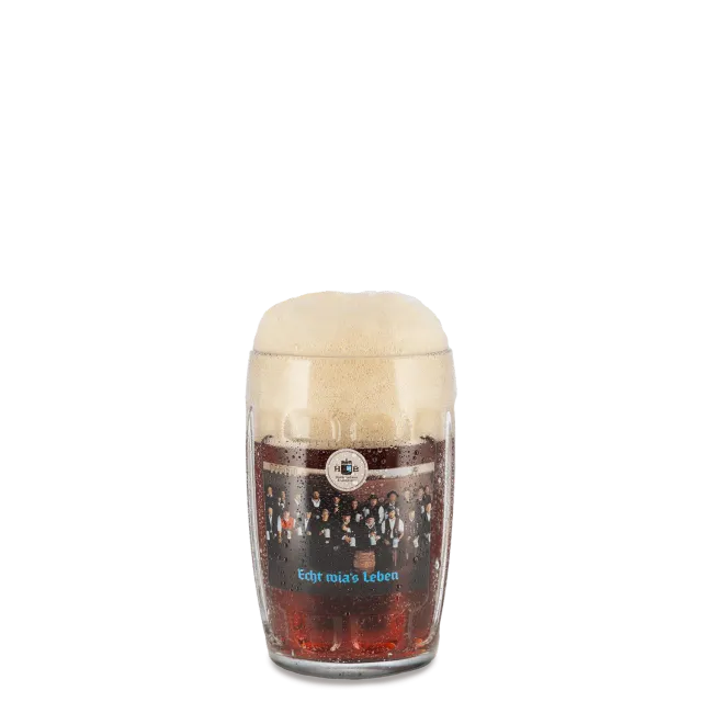 Hofbräuhaus Traunstein Glaskrug Dunkel 0,50 l