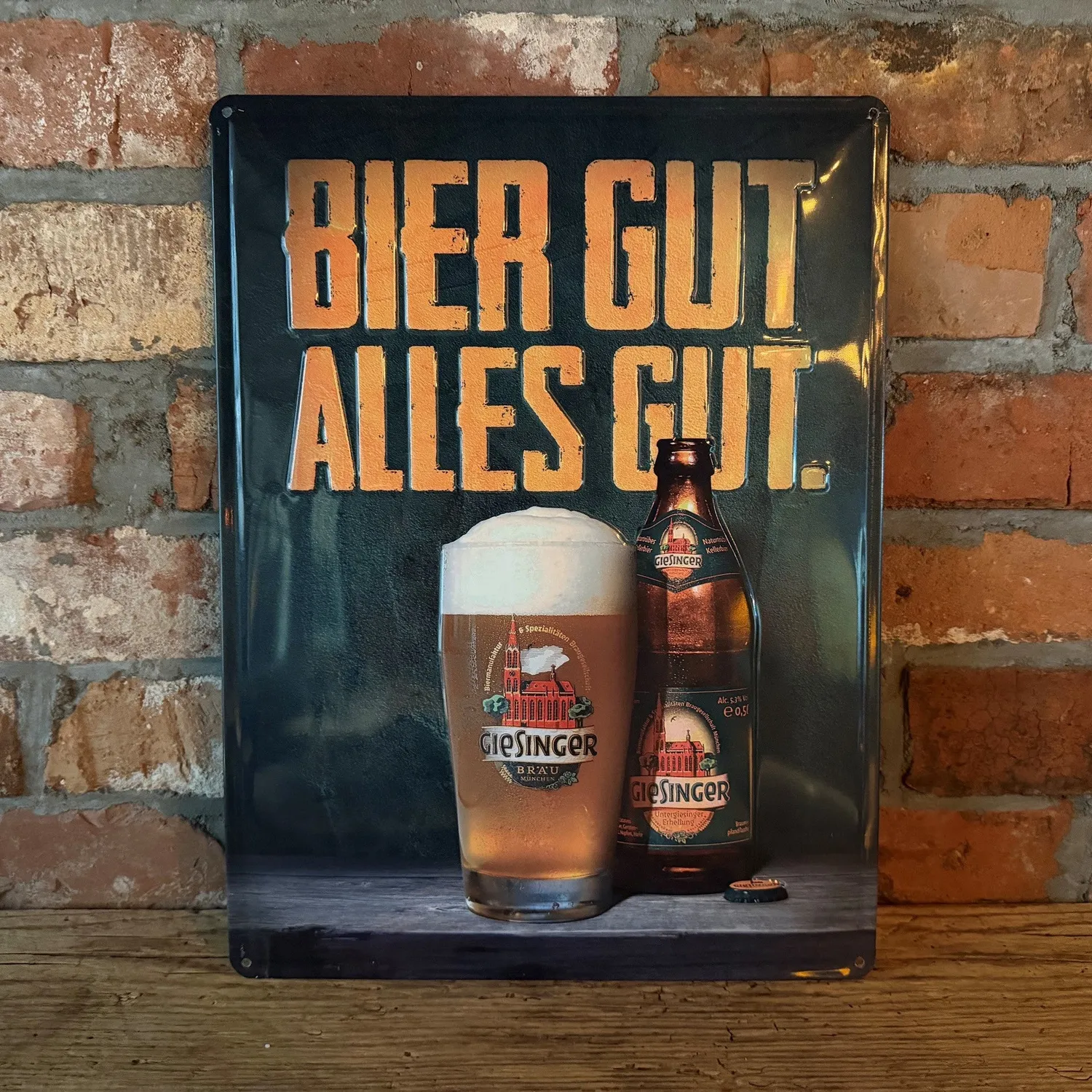 Giesinger Bräu Blechschild