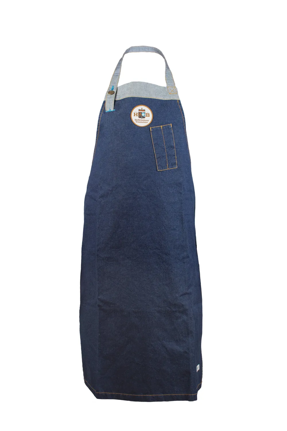 Hofbräuhaus Traunstein Maloja Jeansschürze Baumwolle Hofei-Patch