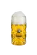 Hofbräuhaus Traunstein Maßkrug Glas 1,0 L mit Logo