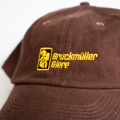 Bruckmüller Biere Cap Basecap braun aus Baumwolle