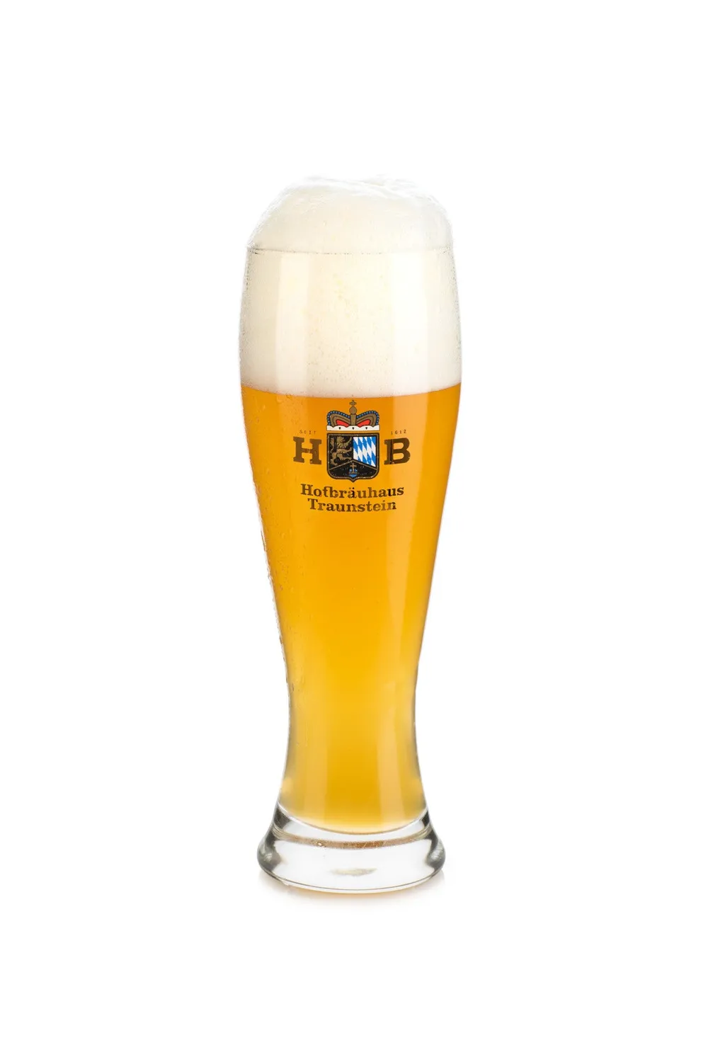 Hofbräuhaus Traunstein Weißbierglas