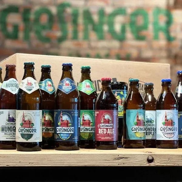 Giesinger Bräu ProBierKiste Bier 18 Flaschen gemischt