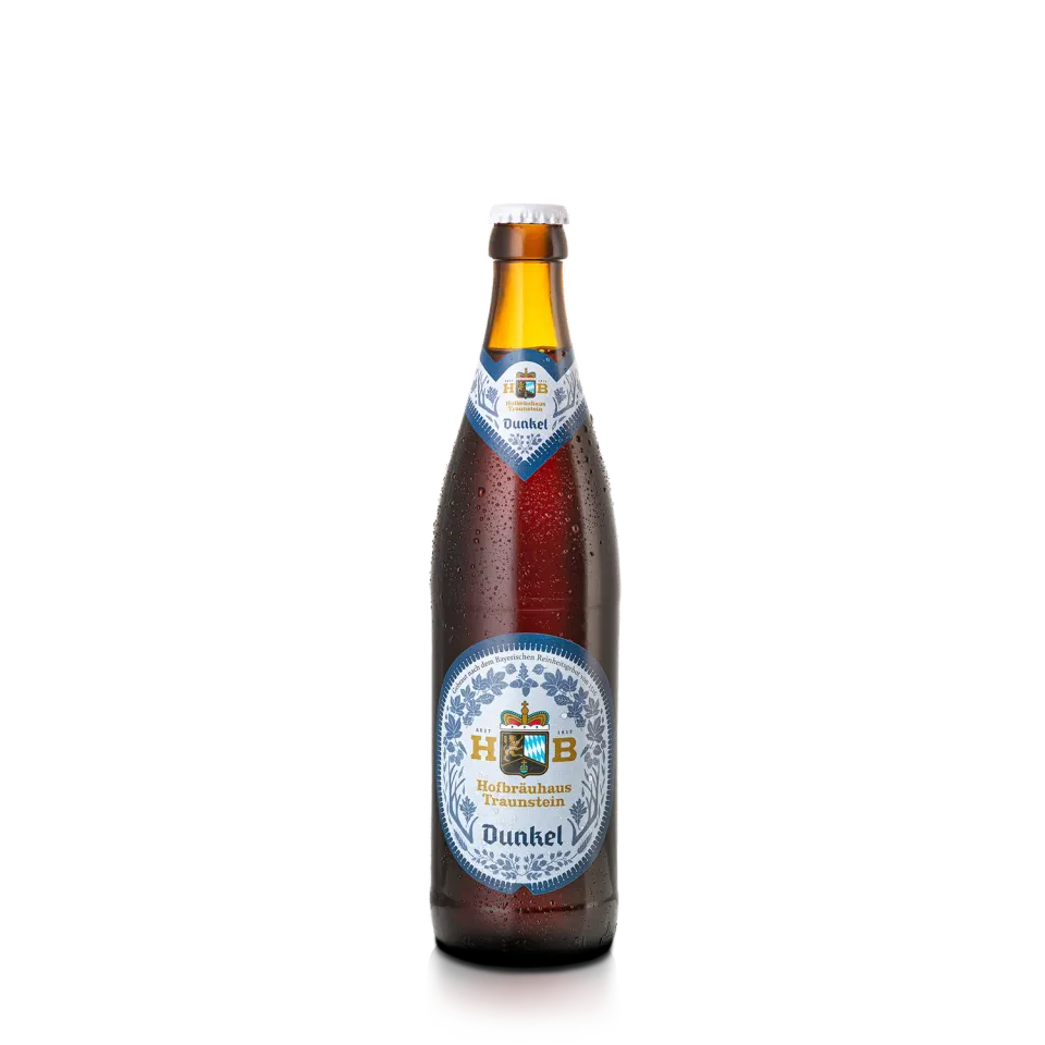 Hofbräuhaus Traunstein Dunkel Bier 6x0,5L vollmundig