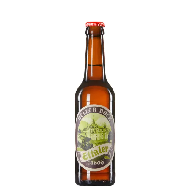 Ettaler Klosterbier Heller Bock Bier 12 x 0,33 l 7,2 % vol.