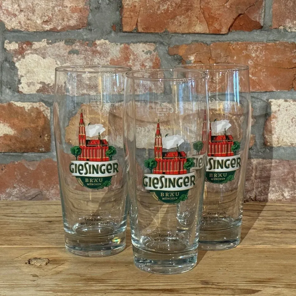 Giesinger Bräu Willi Bierglas 6 Stück 0,5l