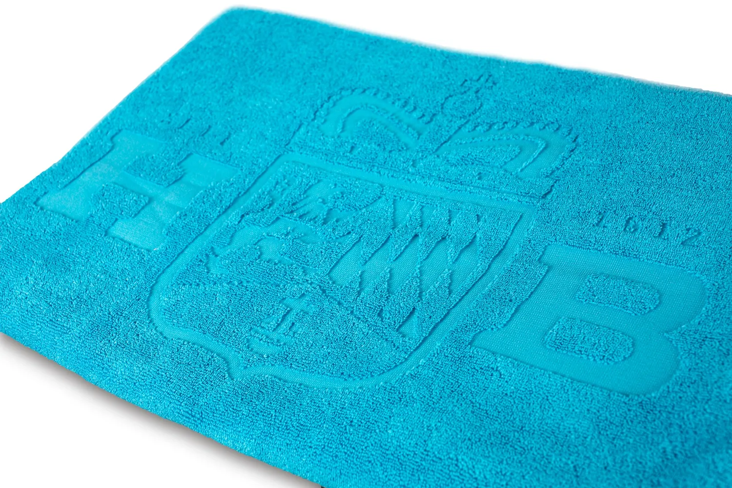 Hofbräuhaus Traunstein Badehandtuch Hofei 70 x 180 cm blau Geschenkbox