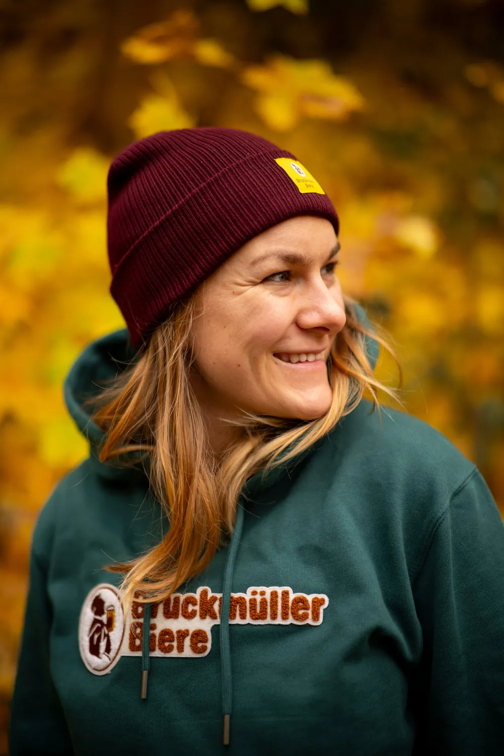 Bruckmüller Hoodie mit Patch Bio-Baumwolle